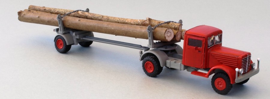 B�ssing-NAG 5000 Langholztransporter Baujahr 1948 von Dahlmann