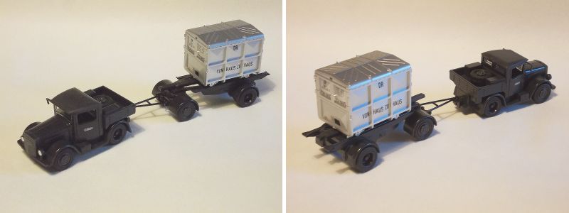 BZA mit Kaelble-Zugmaschine von M�rklin