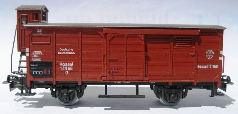 Alter M�rklin G Kassel mit Handbremse