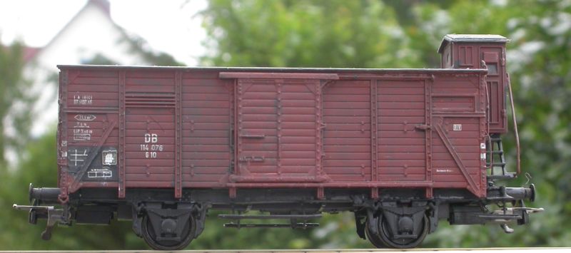 M�rklin G 10 mit Handbremse, Roco-Fahrwerk