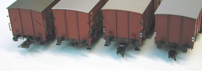 G 10 von R�wa, Roco, Fleischmann und G 02 von Fleischmann