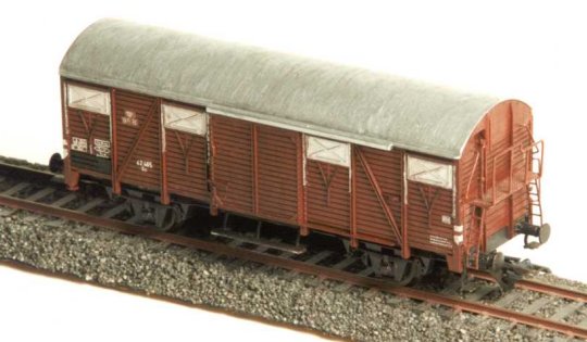 Modell des d&auml;nischen Gs von schr&auml;g oben