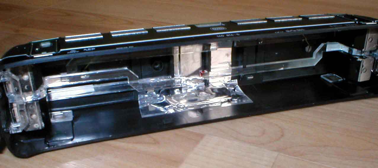 Lichtdicht gemachtes Lokgeh&auml;use