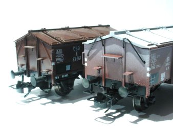 M&auml;rklin-KK&nbsp;15, Stirnwand im Vergleich zum Fleischmann-Modell