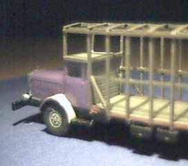 Der Mercedes L 10000-M&ouml;belwagen: F&uuml;hrerhaus-Detailansicht