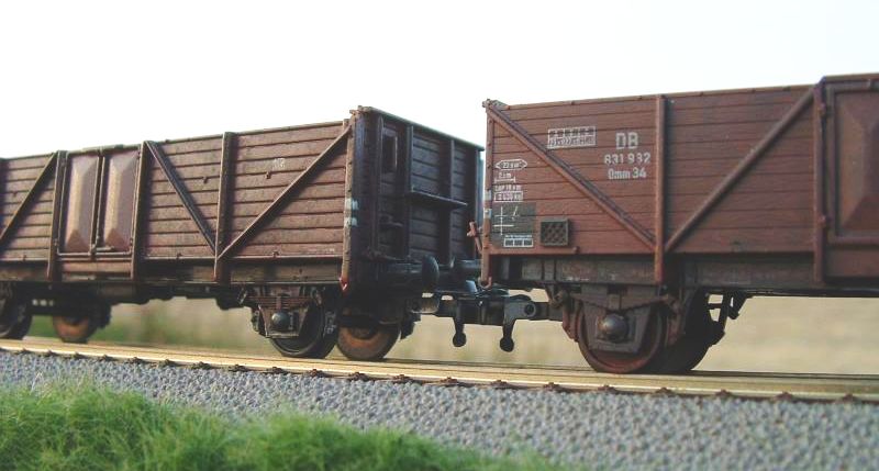 Omm 37 von Roco vs. Omm 34 von Klein Modellbahn