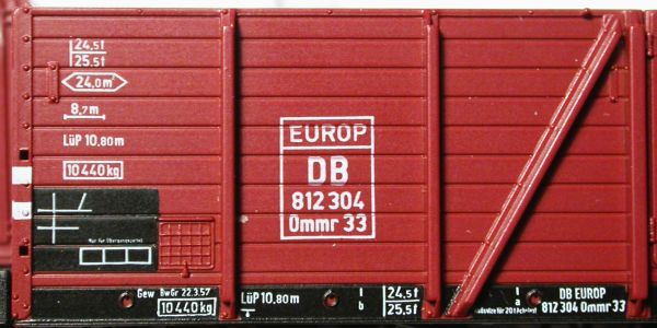 Omm 33 (Villach)-Seitenwand von Roco