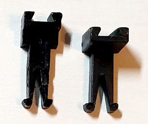 Rocos Adapter (links) vs. normale KK (rechts)