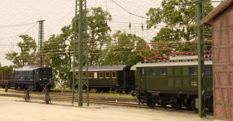 Einfahrender G�terzug