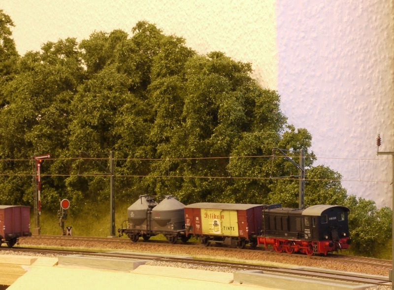 V 36, G M�nchen und Kds 54 auf dem Weg zum Zementwerk