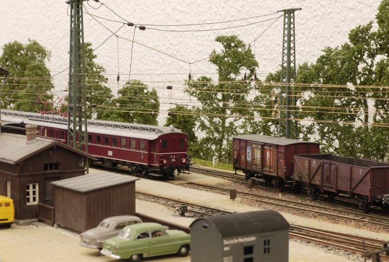 Der St�ckgutwagen wird abgezogen