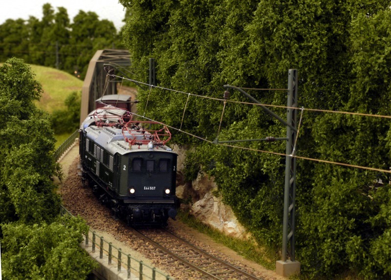 E 44 507 mit dem Ng bei Freilassing